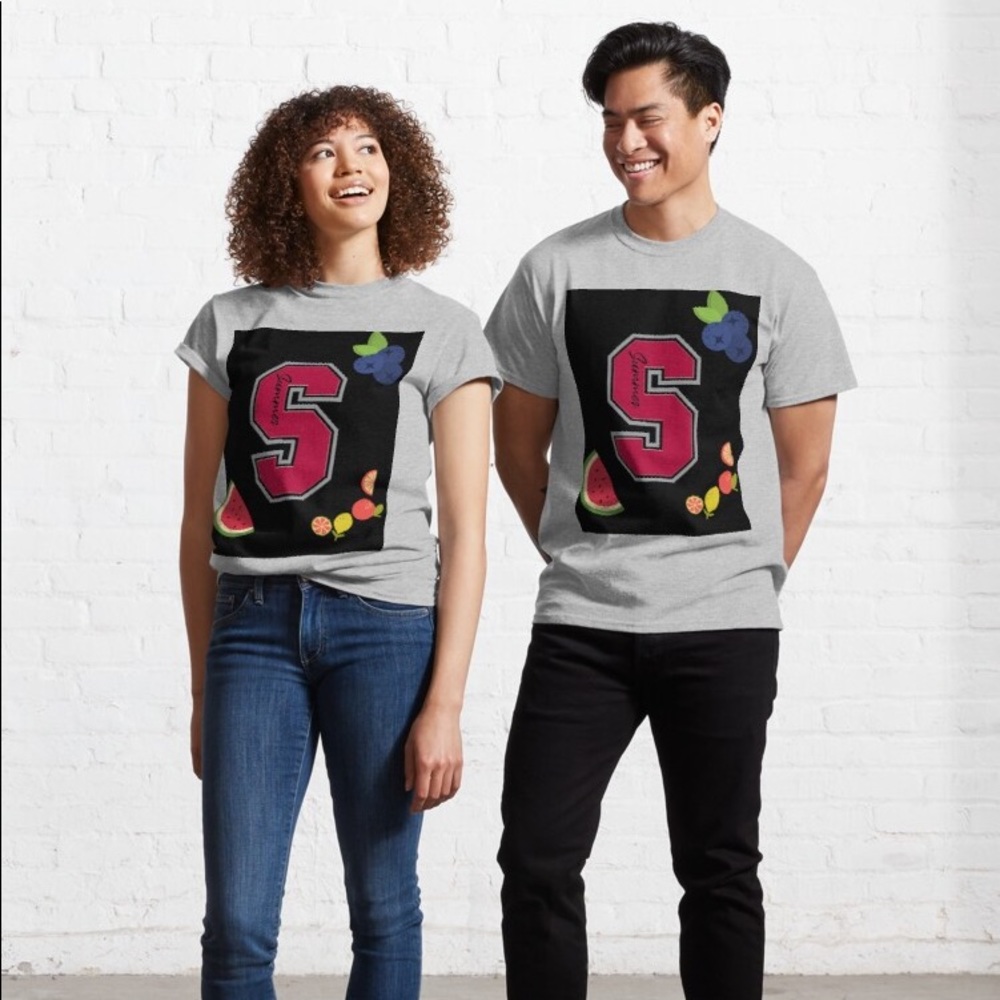 Black Summer Fruit Classic Tee
